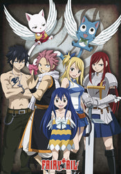 Fairy Tail Group Poster 61X91 5cm | Yourdecoration.com