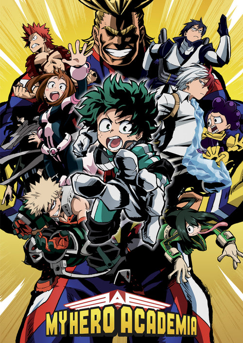 My Hero Academia Groupe Poster 61X91 5cm | Yourdecoration.com