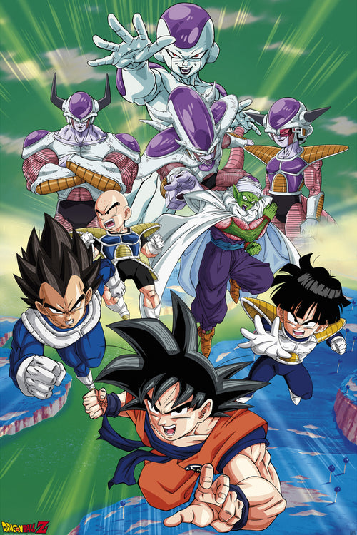 Dragon Ball Freezer Group Arc Poster 61X91 5cm | Yourdecoration.com