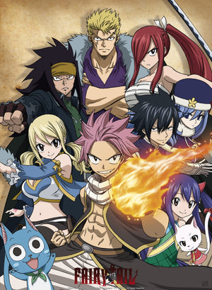 Fairy Tail Guild Poster 38X52cm | Yourdecoration.com