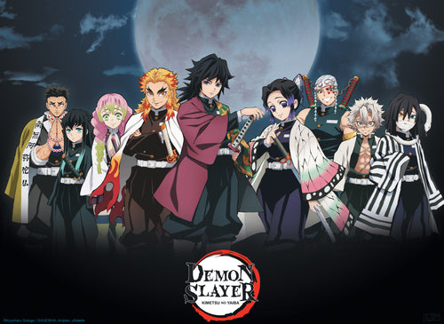 Demon Slayer Pillars Poster 52X38cm | Yourdecoration.com