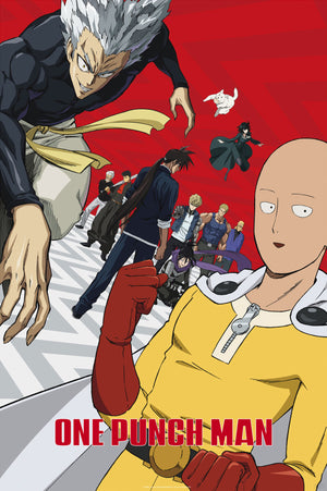 One Punch Man Season 2 Artwork Poster 61X91 5cm | Yourdecoration.com