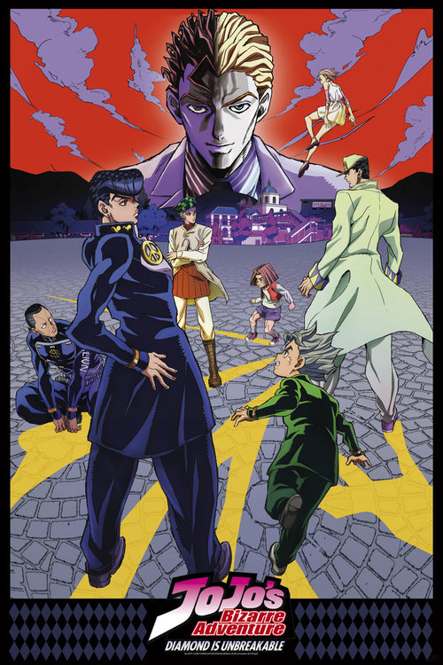 Jojos Bizarre Adventure Diamond Unbreak Poster 61X91 5cm | Yourdecoration.com