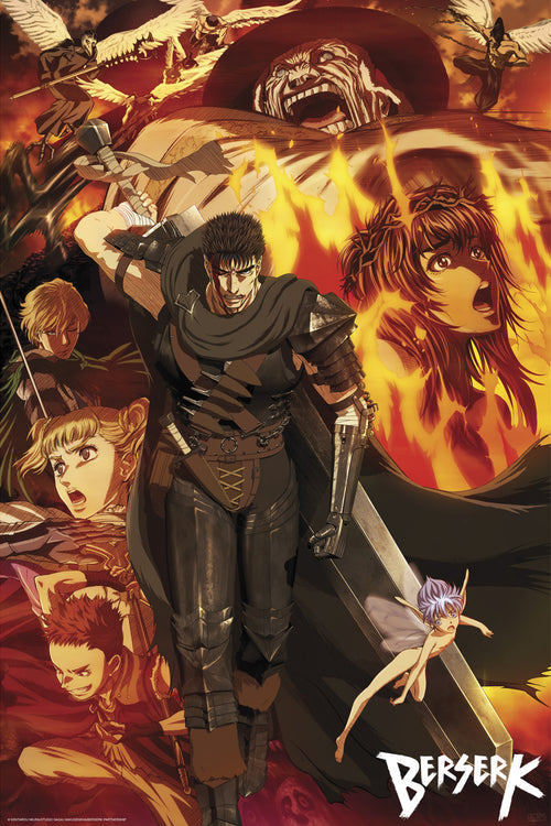 Berserk Groupe Poster 61X91 5cm | Yourdecoration.com