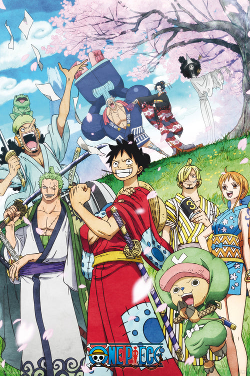 One Piece Wano Poster 61X91 5cm | Yourdecoration.com