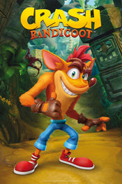 Crash Bandicoot Classic Crash Poster 61X91 5cm | Yourdecoration.com