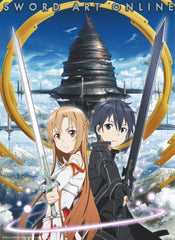 Sword Art Online Asuna And Kirito Aincrad Poster 38X52cm | Yourdecoration.com