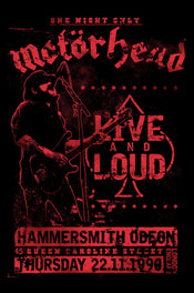 Abystyle Gbydco170 Motorhead Loud And Live Poster 61x91,5cm | Yourdecoration.com