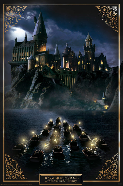 Gbeye Harry Potter Hogwarts Castle Poster 61X91 5cm | Yourdecoration.com