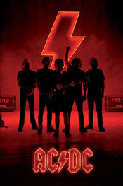 GBeye Ac/Dc Pwr Up Poster 61x91,5cm | Yourdecoration.com