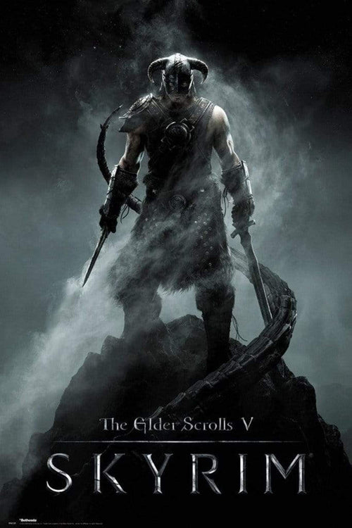 GBeye Skyrim Dragonborn Poster 61x91,5cm | Yourdecoration.com