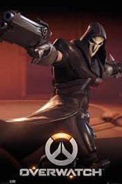 GBeye Overwatch Reaper Poster 61x91,5cm | Yourdecoration.com