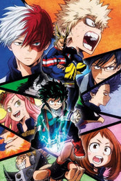 GBeye My Hero Academia Group Poster 61x91,5cm | Yourdecoration.com