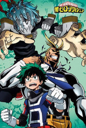 GBeye My Hero Academia Collage Poster 61x91,5cm | Yourdecoration.com