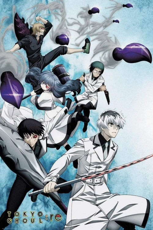 GBeye Tokyo Ghoul RE Key Art 2 Poster 61x91,5cm | Yourdecoration.com