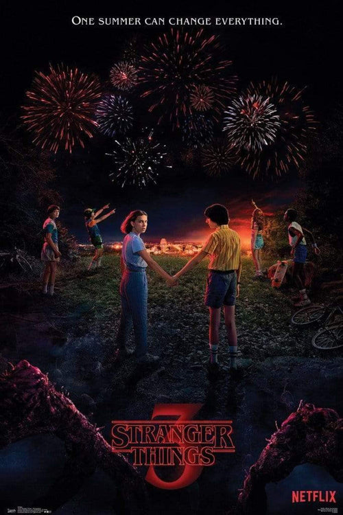 GBeye Stranger Things 3 Series 3 Key Art Poster 61x91,5cm | Yourdecoration.com