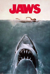 GBeye Jaws Key Art Poster 61x91,5cm | Yourdecoration.com