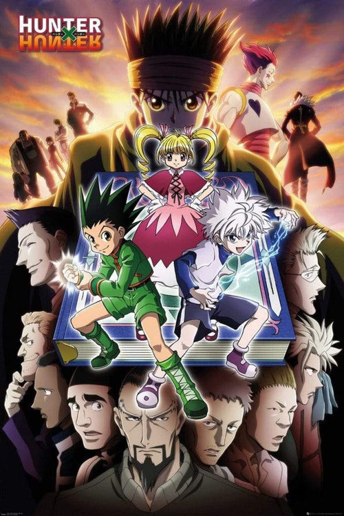 GBeye Hunter X Hunter Book Key Art Poster 61x91,5cm | Yourdecoration.com