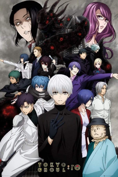 GBeye Tokyo Ghoul RE Key Art 3 Poster 61x91,5cm | Yourdecoration.com