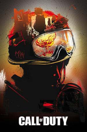 Gbeye GBYDCO142 Call Of Duty Graffiti Poster 61x 91-5cm | Yourdecoration.com