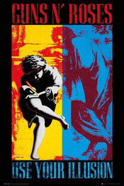 GBeye Guns N Roses Illusion Poster 61x91,5cm | Yourdecoration.com