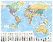 GBeye World Map 2012 Poster 50x40cm | Yourdecoration.com