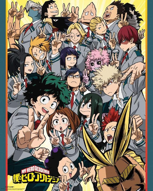 GBeye My Hero Academia School Compilation Poster 40x50cm | Yourdecoration.com