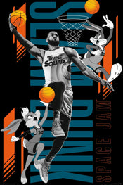 Gbeye Space Jam 2 Slam Dunk Poster 61X91 5cm | Yourdecoration.com