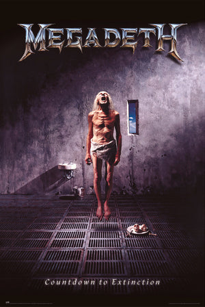 grupo erik GPE5707 megadeth countdown to extinction poster 61x91,5cm | Yourdecoration.com