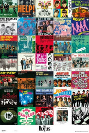 Grupo Erik GPE4513 Beatles Singles Poster 61X91,5cm | Yourdecoration.com