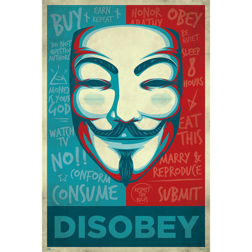 Grupo Erik GPE5240 Disobey Poster 61X91,5cm | Yourdecoration.com