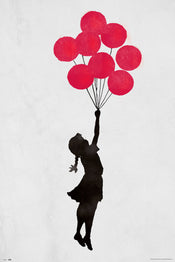 Grupo Erik GPE5301 Brandalised Girl Floating Original Poster 61X91,5cm | Yourdecoration.com