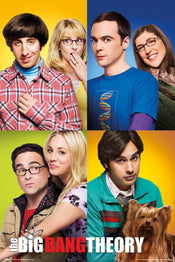 Grupo Erik GPE5328 The Big Bang Theory Mosaico Poster 61X91,5cm | Yourdecoration.com