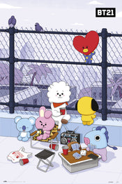 Grupo Erik GPE5359 Bt21 Azotea Poster 61X91,5cm | Yourdecoration.com