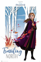 Grupo Erik GPE5379 Frozen Traveling North Poster 61X91,5cm | Yourdecoration.com