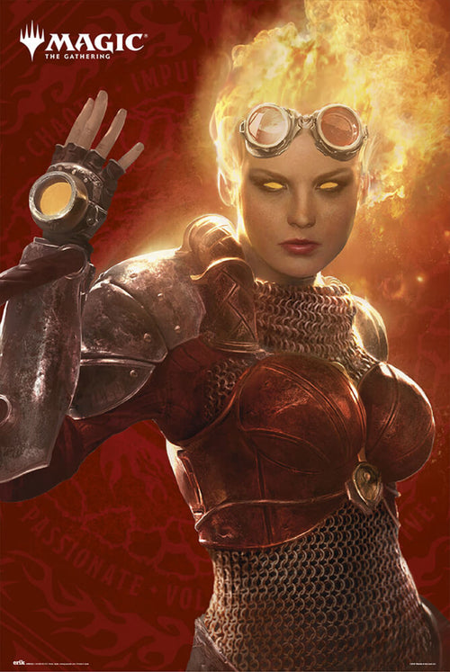 Grupo Erik GPE5422 Magic The Gathering Chandra Poster 61X91,5cm | Yourdecoration.com