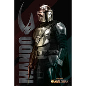 Grupo Erik GPE5485 Star Wars The Mandalorian Mando Poster 61X91,5cm | Yourdecoration.com