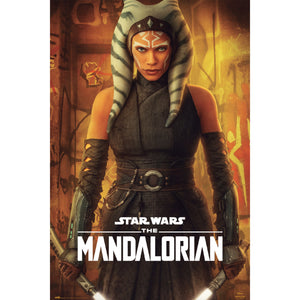 Grupo Erik GPE5494 Star Wars The Mandalorian Ahsoka Tano Poster 61X91,5cm | Yourdecoration.com