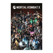 Grupo Erik GPE5510 Mortal Kombat Characters Poster 61X91,5cm | Yourdecoration.com