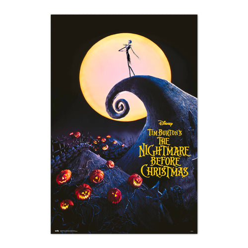 Grupo Erik GPE5520 Disney Nightmare Before Christmas Poster 61X91,5cm | Yourdecoration.com