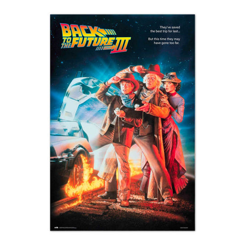 Grupo Erik GPE5560 Back To The Future 3 Poster 61X91,5cm | Yourdecoration.com