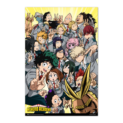 Grupo Erik Gpe5598 Poster My Hero Academia U A Class 1 A | Yourdecoration.com