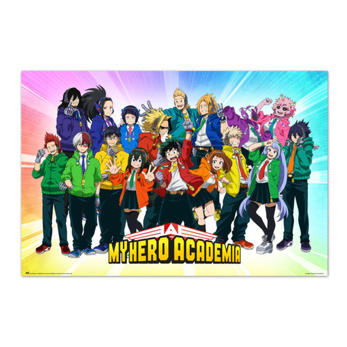 Grupo Erik Gpe5638 My Hero Academia Hero Fes Poster 91 5X61cm | Yourdecoration.com