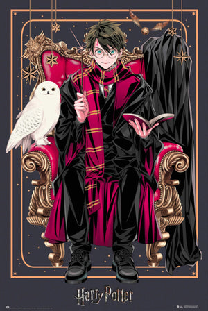 grupo erik gpe5685 harry potter wizards dynasty poster 61x91.5cm | Yourdecoration.com