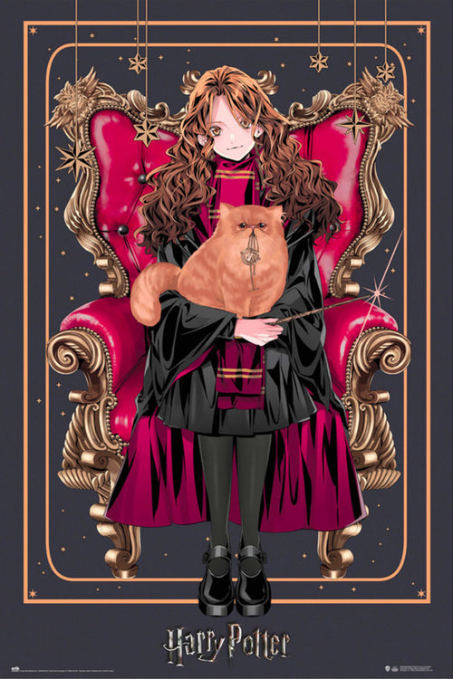 grupo erik gpe5686 harry potter wizard dynasty hermione granger poster 61x91.5cm | Yourdecoration.com