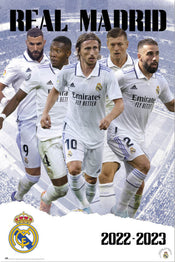 grupo erik gpe5730 real madrid grupo 2022 2023 affiche poster 61x91 5cm | Yourdecoration.com