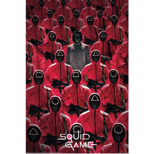 Pyramid PP35009 Squid Game Crowd Poster | Yourdecoration.com