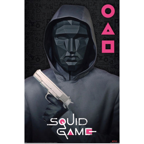 Pyramid PP35020 Squid Game Mask Man Poster | Yourdecoration.com