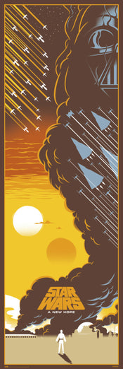 Grupo Erik PPGE8063 Star Wars Episode Iv Poster 53X158cm | Yourdecoration.com