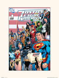 Grupo Erik Dc Comics Justice Leage Of America Volume 2 No.1 Art Print 30x40cm | Yourdecoration.com